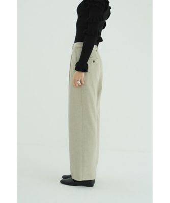 2WAY TUCK STRAIGHT PANTS 10110ー7033