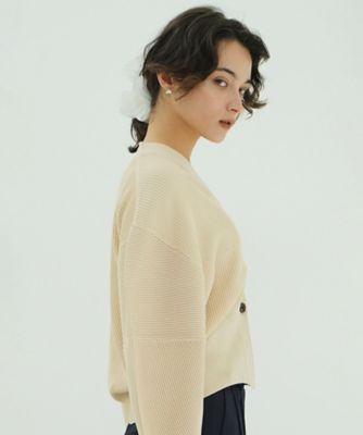 クラネ　ハイゲージラグラントップス　ベージュ　新品！！ CLANE(クラネ) MESH HENLEY NECK TOPS - COLDBECK ONLINE（コール