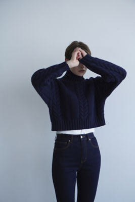 CLANE SHORT CABLE TURTLE KNIT TOPS | www.fleettracktz.com