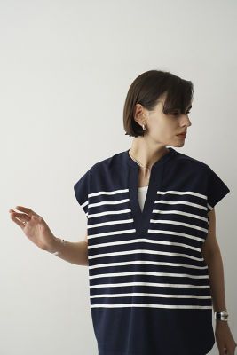 ＷＩＤＥ ＨＥＮＬＥＹ ＮＥＣＫ Ｎ／Ｓ ＢＯＲＤＥＲ ＴＯＰＳ の通販