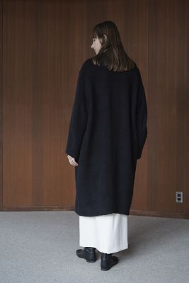 値下げ！クラネSHORTSHAGGYCOCOONOVER COAT - MIX - メルカリ