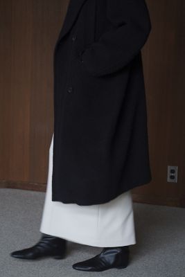 SHORT SHAGGY COCOON over COAT