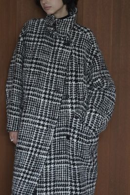 SHORT SHAGGY COCOON over COAT