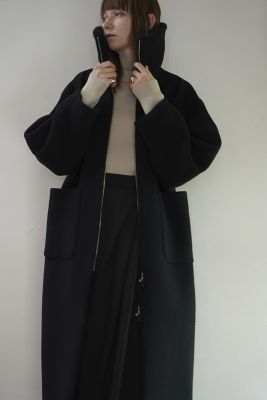 ＲＩＢ ＣＯＬＬＡＲ ＷＯＯＬ ＬＯＮＧ ＣＯＡＴ | ファッション・服 ...