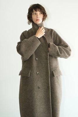 限定カラー　クラネ　DOUBLE WOOL LONG COAT DOUBLE WOOL LONG COAT | CLANE (Women