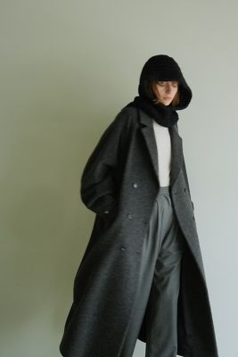 ＤＯＵＢＬＥ ＷＯＯＬ ＬＯＮＧ ＣＯＡＴ | ファッション・服