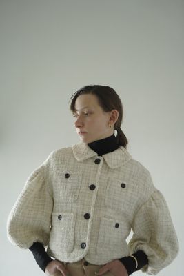 ＭＩＸ ＴＷＥＥＤ ＰＵＦＦ ＳＬＥＥＶＥ ＪＡＣＫＥＴ