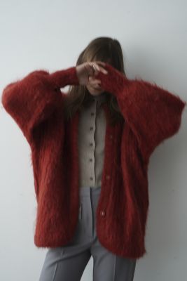 ＜CLANE (Women)＞ＣＯＬＯＲ　ＭＯＨＡＩＲ　ＳＨＡＧＧＹ　ＣＡＲＤＩＧＡＮ