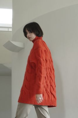ＢＩＧ　ＣＡＢＬＥ　ＯＶＥＲ　ＫＮＩＴ　ＴＯＰＳ