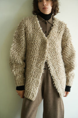 ＭＩＸ ＬＯＯＰ ＭＯＨＡＩＲ ＫＮＩＴ ＣＡＲＤＩＧＡＮ