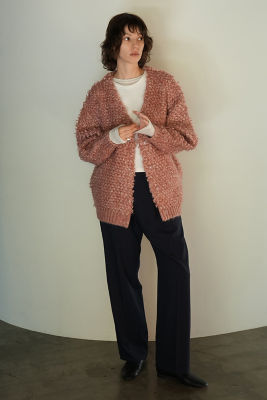 即購入OK CLANE MIXLOOP MOHAIR KNIT CARDIGAN MIX LOOP MOHAIR KNIT CARDIGAN