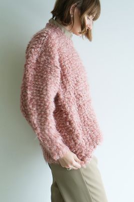 ＭＩＸ ＬＯＯＰ ＭＯＨＡＩＲ ＫＮＩＴ ＴＯＰＳ | ファッション・服