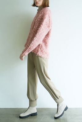 CLANE　MIX LOOP MOHAIR KNIT TOPS　BEIGE MIX LOOP MOHAIR KNIT TOPS(1 BEIGE): CLANE: WOMENS｜ STUDIOUS