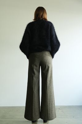 トップス CLANE BULKY SLEEVE ANGORA KNIT TOPS BULKY SLEEVE ANGORA KNIT TOPS