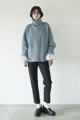 ＭＩＸ　ＹＡＲＮ　ＷＩＤＥ　ＲＩＢ　ＴＵＲＴＬＥ　ＫＮＩＴ　ＴＯＰＳ