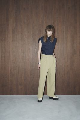 パンツ CLANE 2WAY STRAIGHT TUCK PANTS セール】2WAY STRAIGHT TUCK PANTS（その他パンツ）｜CLANE