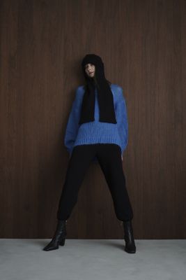 ＜CLANE (Women)＞ＳＬＩＭ　ＫＮＩＴ　ＰＡＮＴＳ