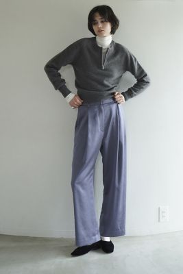 ＜CLANE (Women)＞ＳＡＴＩＮ　ＳＬＡＣＫＳ　ＰＡＮＴＳ