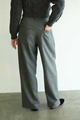 ＷＯＯＬ ＢＡＳＩＣ ＴＵＣＫ ＰＡＮＴＳ | CLANE (Women)/クラネ | 三越伊勢丹オンラインストア・通販【公式】
