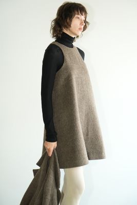 CLANE クラネ WOOL SHAGGY MINI ONEPIECE