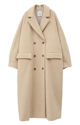 DOUBLE WOOL LONG COAT 17101－0052
