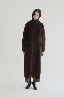 DOUBLE WOOL LONG COAT 17101－0052