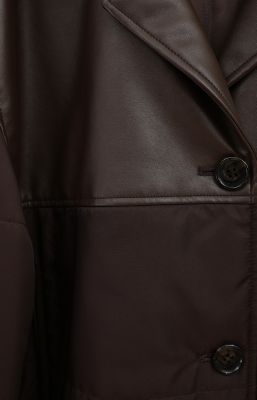 LEATHER SWITCHING OVER JACKET