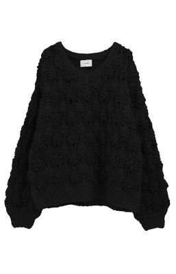 トップス CLANE BUMPY OVER V NECK KNIT TOPS BUMPY OVER V NECK KNIT TOPS 17106