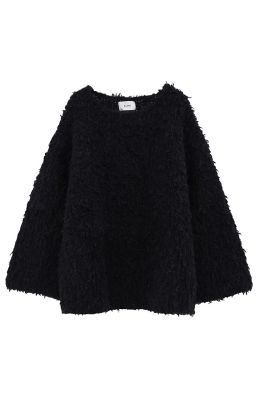 BEAR SHAGGY HAND KNIT TOPS 17106