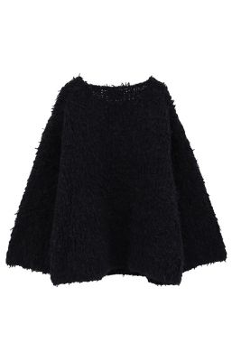 BEAR SHAGGY HAND KNIT TOPS 17106