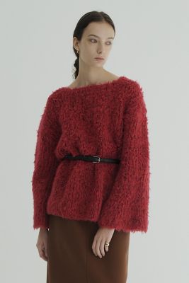 トップス BEAR SHAGGY HAND KNIT TOPS CLANE CLANE/BEAR SHAGGY HAND KNIT TOPS｜Daytona Park(FREAK'S STORE