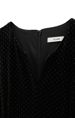 クラネ CLANE VELOUR GLITTER ONEPIECE 21 VELOUR GLITTER ONEPIECE 17112