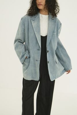 ＜CLANE (Women)＞ＦＡＤＥＤ　ＣＯＬＯＲ　ＴＡＩＬＯＲＥＤ　ＪＡＣＫＥＴ　１８１０３－０４４２