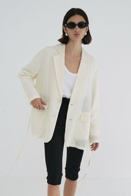 CLANE (Women)/クラネ ２ＷＡＹ　ＳＨＥＥＲ　ＪＡＣＫＥＴ　１８１０３－０４５２