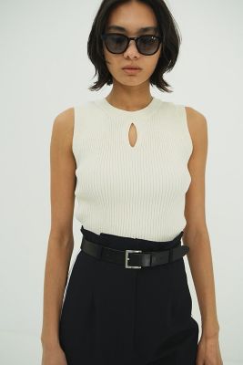 Ｗ　ＦＡＣＥ　ＨＡＬＬ　ＫＮＩＴ　ＴＯＰＳ　１８１０６－２１８２