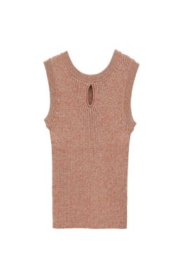 Ｗ　ＦＡＣＥ　ＨＡＬＬ　ＫＮＩＴ　ＴＯＰＳ　１８１０６－２１８２