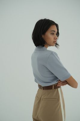 ＳＨＯＵＬＤＥＲ　ＰＡＤＳ　ＰＯＬＯ　ＫＮＩＴ　ＴＯＰＳ　１８１０６－２１９２