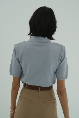 ＳＨＯＵＬＤＥＲ　ＰＡＤＳ　ＰＯＬＯ　ＫＮＩＴ　ＴＯＰＳ　１８１０６－２１９２