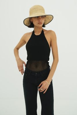 ＧＥＯＭＥＴＲＩＣ　ＨＯＬＥ　ＫＮＩＴ　ＴＯＰＳ　１８１０６－２２０２