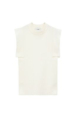 ＳＱＵＡＲＥ　ＳＬＥＥＶＥ　ＫＮＩＴ　ＴＯＰＳ　１８１０６－２２５２