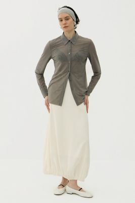 LAYERED SHEER SHIRTS 18122－4072