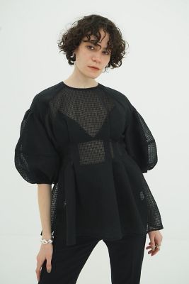 ＳＨＥＥＲ　ＰＬＡＩＤ　ＶＯＬＵＭＥ　ＳＬＥＥＶＥ　ＴＯＰＳ　１８１２２－４１４２