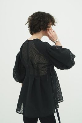 ＳＨＥＥＲ　ＰＬＡＩＤ　ＶＯＬＵＭＥ　ＳＬＥＥＶＥ　ＴＯＰＳ　１８１２２－４１４２
