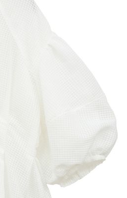 ＳＨＥＥＲ　ＰＬＡＩＤ　ＶＯＬＵＭＥ　ＳＬＥＥＶＥ　ＴＯＰＳ　１８１２２－４１４２