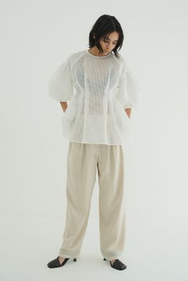 ＳＨＥＥＲ　ＰＬＡＩＤ　ＶＯＬＵＭＥ　ＳＬＥＥＶＥ　ＴＯＰＳ　１８１２２－４１４２