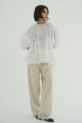 ＳＨＥＥＲ　ＰＬＡＩＤ　ＶＯＬＵＭＥ　ＳＬＥＥＶＥ　ＴＯＰＳ　１８１２２－４１４２