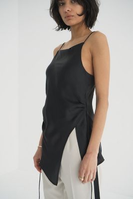 ＤＲＡＰＥ　ＳＡＴＩＮ　ＣＡＭＩＳＯＬＥ　ＴＯＰＳ　１８１２２－４２８２