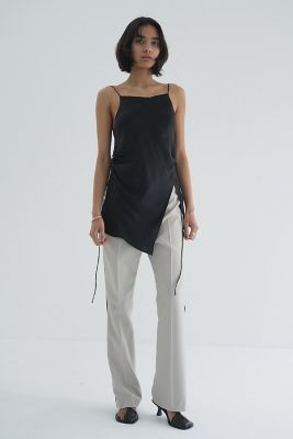 ＤＲＡＰＥ　ＳＡＴＩＮ　ＣＡＭＩＳＯＬＥ　ＴＯＰＳ　１８１２２－４２８２