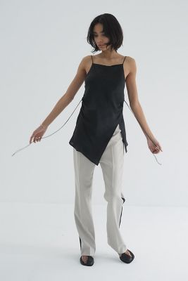 ＤＲＡＰＥ　ＳＡＴＩＮ　ＣＡＭＩＳＯＬＥ　ＴＯＰＳ　１８１２２－４２８２