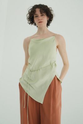 ＤＲＡＰＥ　ＳＡＴＩＮ　ＣＡＭＩＳＯＬＥ　ＴＯＰＳ　１８１２２－４２８２